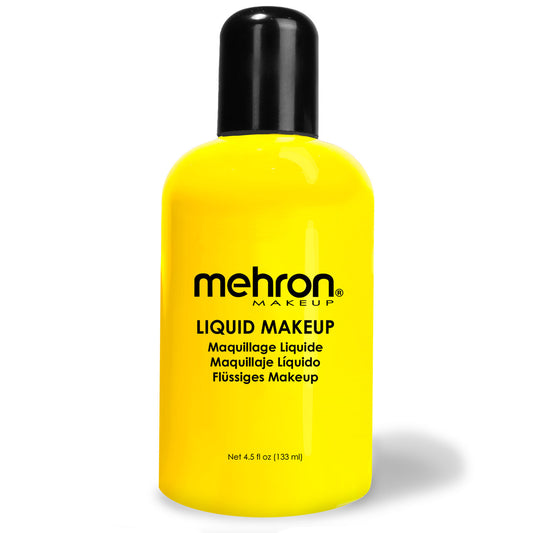Mehron Liquid Makeup Yellow 4.5oz