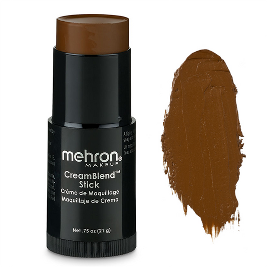 Mehron Cream Blend Complexion Stick Dark 4