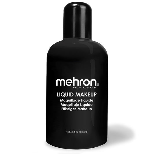 Mehron Liquid Makeup Black 4.5oz