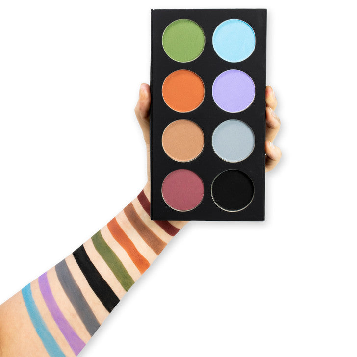 Mehron iNtense Pro Pressed Pigments Palette Earth