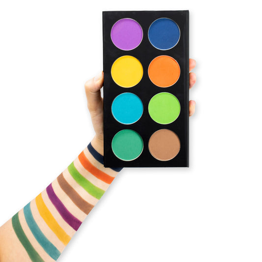 Mehron iNtense Pro Pressed Pigments Palette Wind