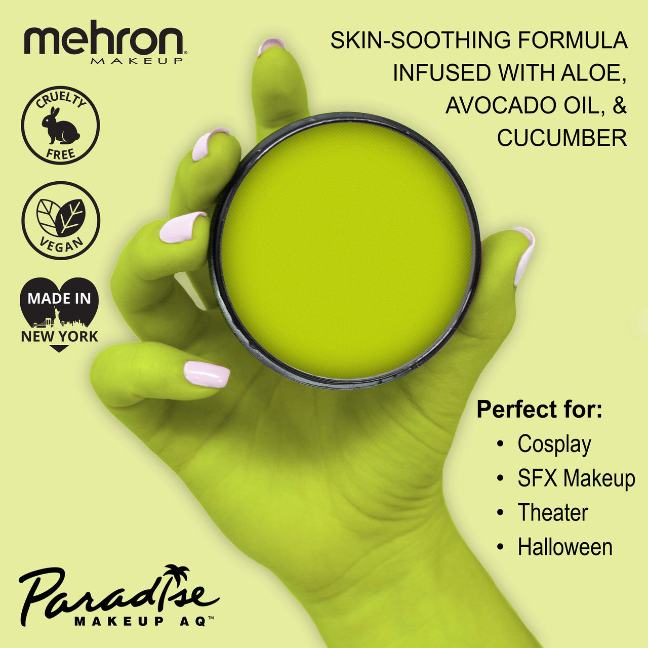 Mehron Paradise Paint Lime