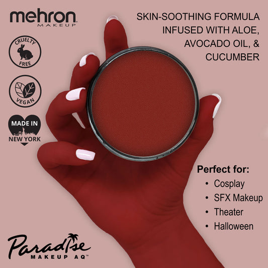 Mehron Paradise Paint Light Red