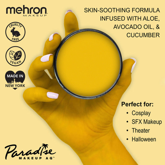 Mehron Paradise Paint Light Yellow